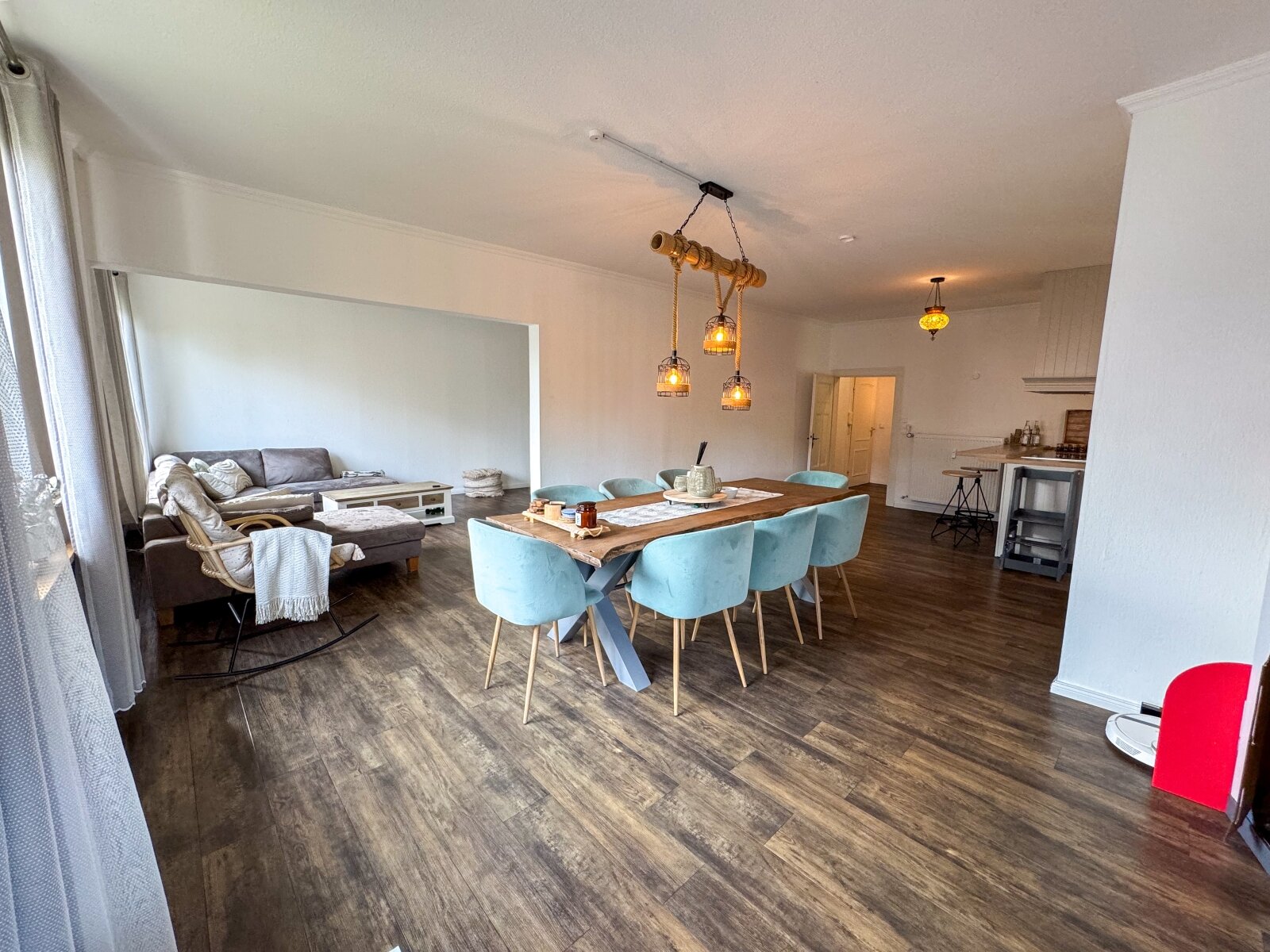 Moderne ETW mit offenem Grundriss, Gartenanteil, Garagenplatz und Ausbaupotenzial