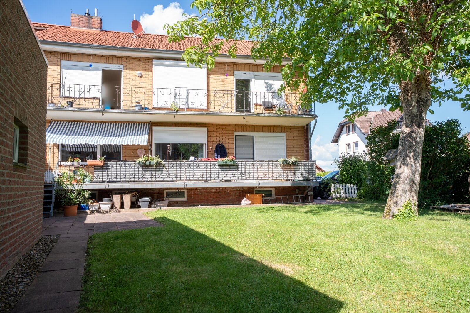 Vermietete 3-Zimmer-Eigentumswohnung mit großem Balkon und Zugang zum Gemeinschaftsgarten