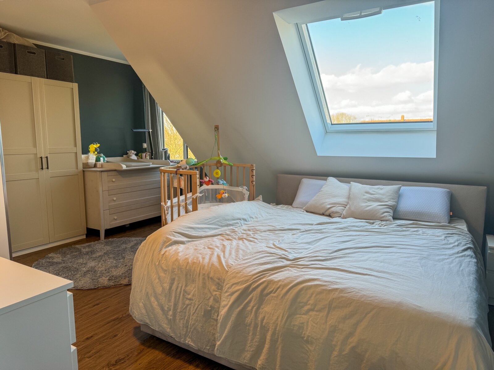 Ansicht Schlafzimmer