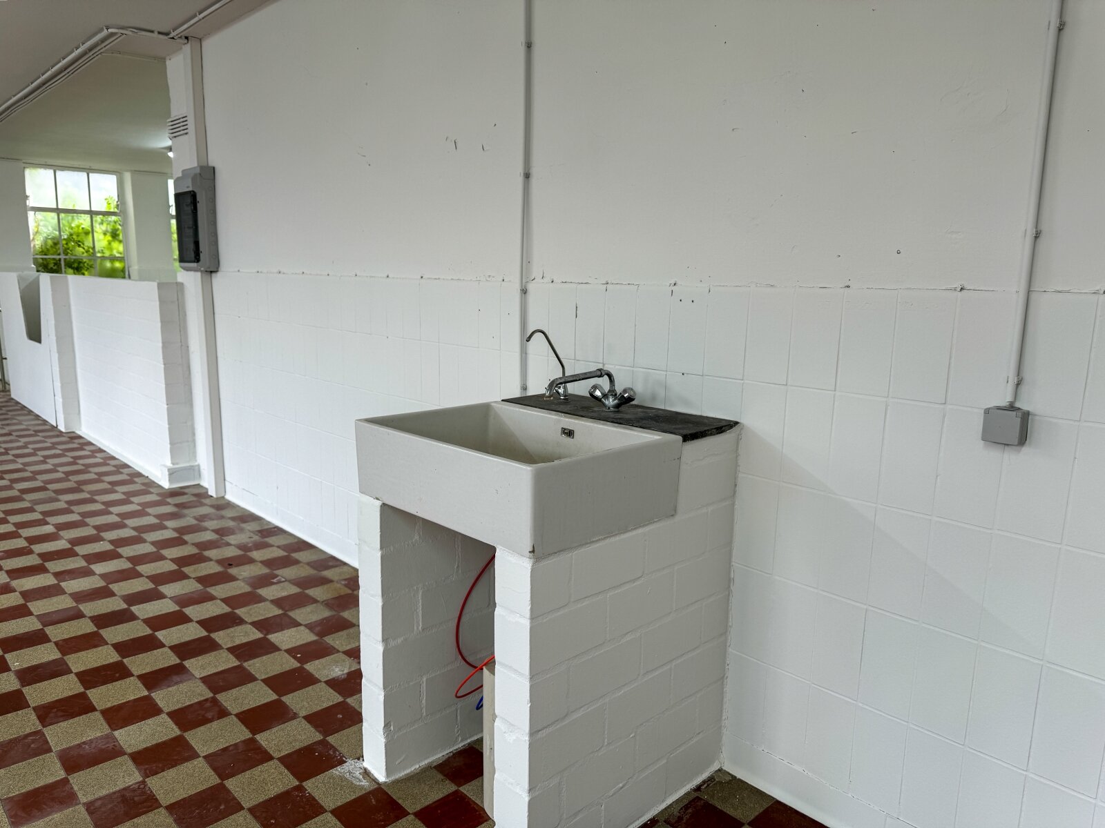 Waschbecken-obere Fläche