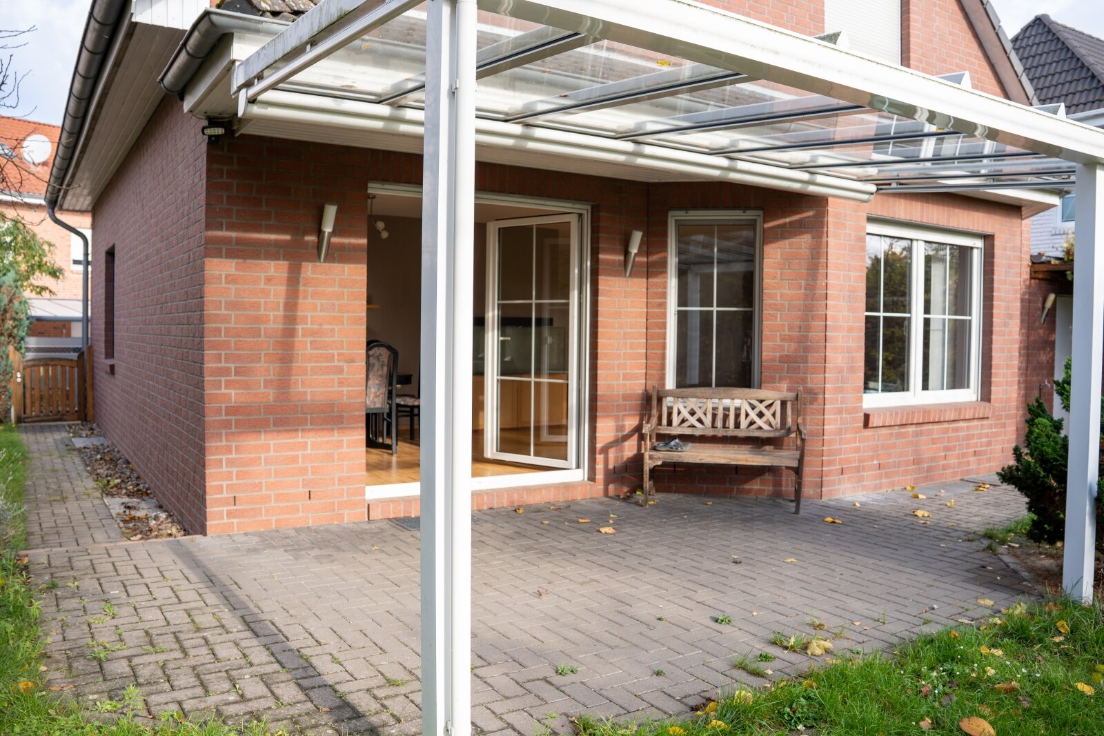 Überdachte Terrasse